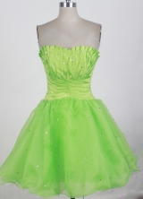2012 Popular Short Strapless Mini-Length Prom Dresses Style WlX426126