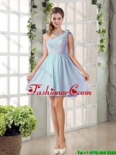 2016 Custom Made A Line One Shoulder Lace Prom Dresses for Party BMT010D-2FOR