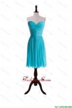 2016 Summer Empire Sweetheart Prom Dresses with Ruching DBEES324FOR