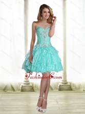 Affordable 2015 Mini Length Prom Dresses with Beading for Cocktail SJQDDT54003FOR