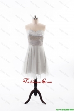 Custom Made 2016 Summer Short Prom Dress with Sequins and Belt DBEES218FOR