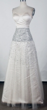Exclusive Empire Sweetheart Floor-length Champange Prom Dress LHJ42801