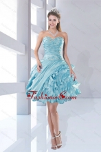 Fashionable Sweetheart Beading 2015 Prom Dresses in Aqua Blue XFNAO158TZCFOR