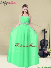 Lovely Scoop Fashionable Prom Dresses with Appliques and Belt BMT008-12FFOR