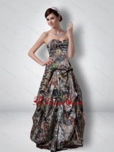 Fashionable A Line Sweetheart Beading Camo Prom Dresses with Outdoor CMPD061FOR