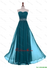 Simple Empire Sweetheart Beaded Prom Dresses with Belt DBEES341FOR