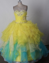 2012 Brand new Ball Gown Sweetheart Floor-length Flower Girl Dress Style RFGDC041