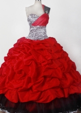 2012 Elegant Ball Gown One-shoulder Floor-length Flower Girl Dress Style RFGDC040
