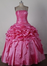 2012 Luxurious Ball Gown Strapless Floor-length Flower Girl Dress Style RFGDC025