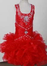 2012 Pretty Ball Gown Scoop Floor-length Flower Girl Dress  Style RFGDC0117 