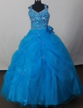 2012 Sweet Ball Gown Sweetheart Floor-length Flower Girl Dress Style RFGDC0118