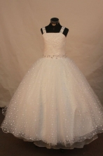 Exquisite Ball gown Strap Floor-Length Little Girl Pageant Dresses Style FA-Y-318