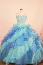 Gorgeous Ball gown Strap Floor-length Flower Girl Dresses Style FA-C-139
