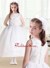 New Style Ball Gown Beading and Appliques Flower Girl Dresses    FGL261FOR