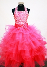 Popular Ball gown Sweetheart-neck Floor-length Flower Girl Dresses Style FA-C-130