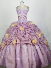 Beautiful Ball gown Strap Floor-length Quinceanera Dresses Style FA-W-r94