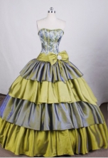 Beautiful Ball gown Sweetheart Floor-length Quinceanera Dresses Appliques with Beading Style FA-Z-0050