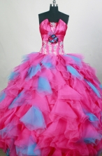 Exquisite Ball gown Sweetheart Floor-length Quinceanera Dresses Style FA-W-r81