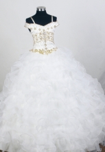 Perfect Ball Gown Straps Floor-length Quinceanera Dress ZQ12426085