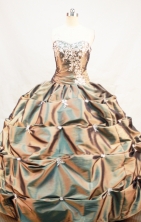 Fashionable Ball gown Strapless Floor-Length Quinceanera Dresses Style FA-Y-161 