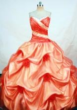 The Super Hot Ball Gown Sweetheart Floor-length Quinceanera Dresses Beading Style FA-Z-0271