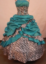 Exquisite Ball gown Strapless Floor-length Quinceanera Dresses Style FA-W-312
