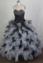 Exquisite Ball gown Sweetheart Floor-length Quinceanera Dresses Style FA-W-r73