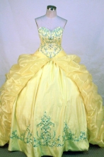 Fashionable Ball gown Sweetheart neck Floor-Length Quinceanera Dresses Style FA-Y-68