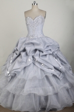 Gorgeous Ball Gown Sweetheart Neck Floor-length Gary Quinceanera Dress LZ426018