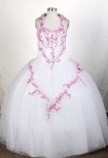 Perfect A-line Halter Top Floor-length Quinceanera Dress ZQ12426040