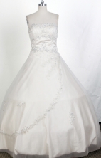 Perfect Ball Gown Strapless Floor-length Quinceanera Dress ZQ12426017