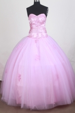 Pretty A-line Sweetheart Floor-length Quinceanera Dress ZQ12426047