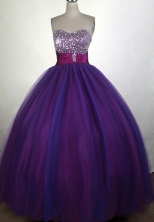 Pretty A-line Sweetheart Floor-length Quinceanera Dress ZQ12426058