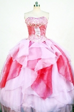 Popular Ball Gown Strapless Floor-length Quinceanera Dresses Style FA-W-318