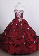 Beautiful Ball gown Sweetheart-neck Floor-length Quinceanera Dresses Style FA-C-076