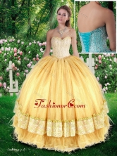 Beautiful Ball Gown Quinceanera Gowns with Beading for Fall SJQDDT285002FOR  