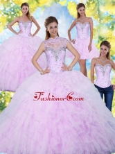 Beautiful Quinceanera Dresses with Beading and Ruffles SJQDDT2001FOR