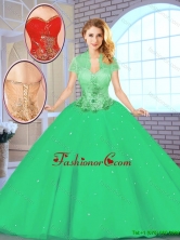 Best Selling Floor Length Sweetheart Quinceanera Gowns for 2016 SJQDDT145002-2FOR