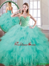 New Style Sweetheart Beading and Ruffles Quinceanera Gowns  SJQDDT172002-1FOR