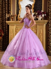 Villa Francia Chile Customized Strapless Lavender Appliques Decorate and Ruching Organza Quinceanera Dress QDZY047Style FOR