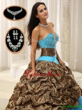 Luxurious  Sweetheart Quinceanera Dresses with Beading and Pick Ups  ZYLJ91403BFOR
