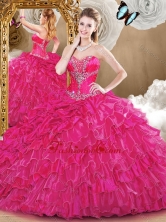 2016 Gorgeous Sweetheart Quinceanera Dresses with Beading and Ruffles SJQDDT473002-1FOR