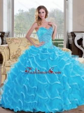 The Super Hot Ball Gown Sweetheart Quinceanera Dress with Beading QDDTC14002FOR
