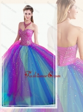 Custom Fit Multi Color Quinceanera Dress with Beading SJQDDT507002FOR