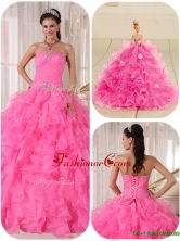 Recommended Ball Gown Strapless Quinceanera Gowns with Beading  PDZY724CFOR