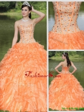 New Arrival Exquisite Beading and Ruffles Layered Quinceanera Gowns ZY728BFOR