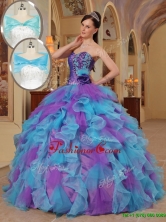 New Arrival Luxurious Ball Gown Sweetheart Quinceanera Dresses in Multi Color QDZY453BFOR