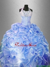 Pretty Lavender Quinceanera Gowns with Hand Made Flowers SWQD037-1FOR