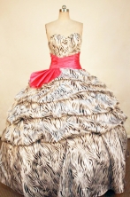 Affordable Ball Gown Sweetheart Floor-length Quinceanera dress Style FA-L-293