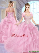 Elegant Sweetheart Lace Up Quinceanera Dresses with Beading SJQDDT158002FOR